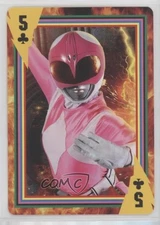 2019 NMR Mighty Morphin Power Rangers Playing Cards The Pink Ranger #5C 2rz