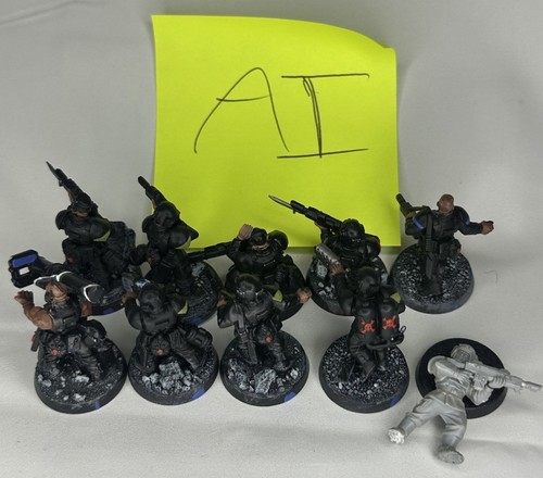 Warhammer 40k Cadian Shock Troops Astra Militarium Games Workshop Pro Painted - Picture 6 of 6