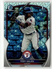 2023 Bowman Chrome #BCP-221 Yosy Galan Prospects Mojo Refractor RC