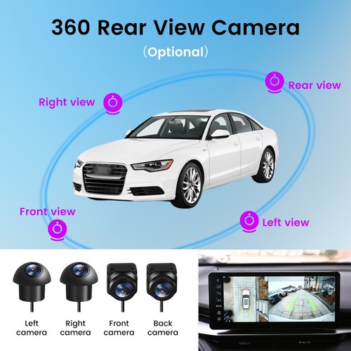 9" Android Car Stereo Radio for Audi A6L A6 C7 A7 2012-18 RMC GPS Navigation 4G - Foto 11 di 13