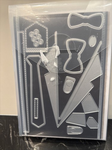 Stampin Up Stamps Cling Stamp Set HANDSOMELY SUITED - Picture 2 of 3