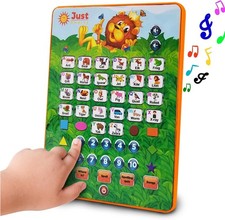 Preschool Alphabet Learning Tablet Pad for Toddlers Ages 3-5 Boys Girls
