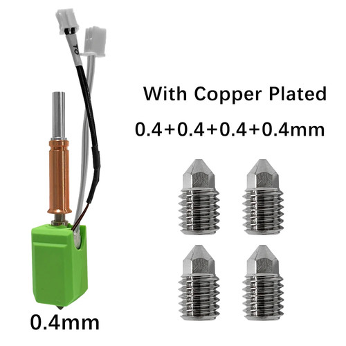 For Anycubic Kobra 3 Combo Hotend Throat Ceramic Thermistor Nozzle Print Head - Picture 21 of 24