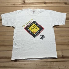 Vintage 90s Willie’s Walkers MS Multiple Sclerosis Walk WSE Shirt Size Large