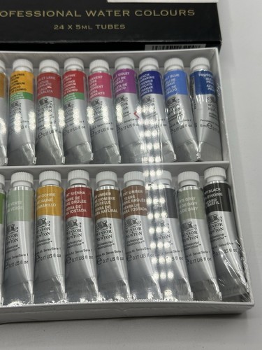 *NEW* Winsor & Newton Artist Watercolor 5ml 24 Color Set - Picture 3 of 6