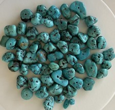 Turquoise Nugget Beads, Drilled