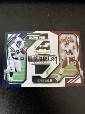 2024 Panini Contenders Edgerrin James, Champ Bailey Historic