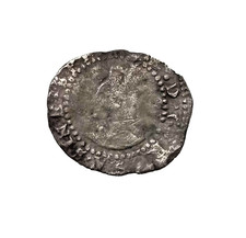 Tudor Silver Hammered Coin: Elizabeth I Penny