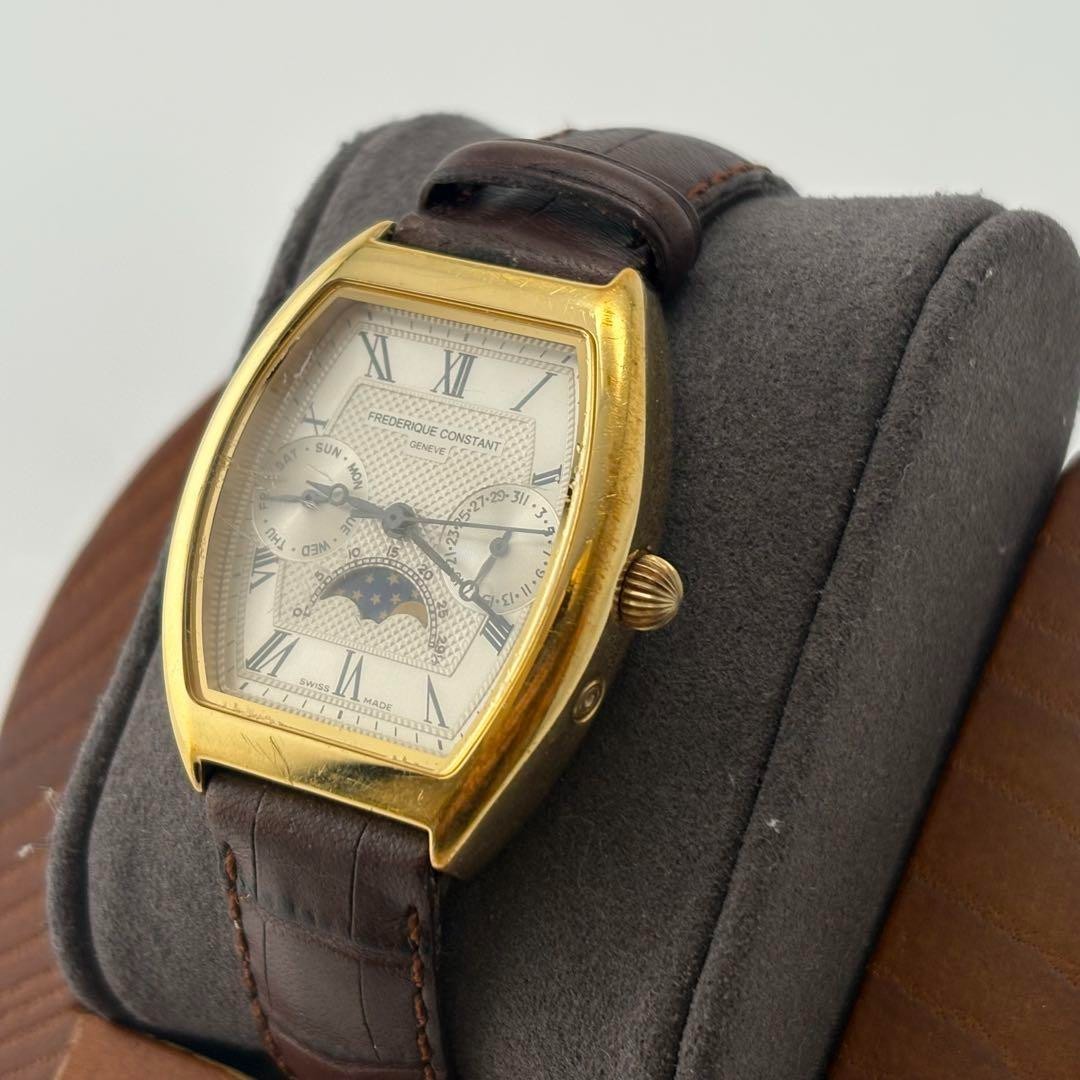 フレデリックコンスタント FC260X3T5/6 クオーツ FREDERIQUE CONSTANT FC260X3T5/6 Moon Phase Gold Quartz Men's