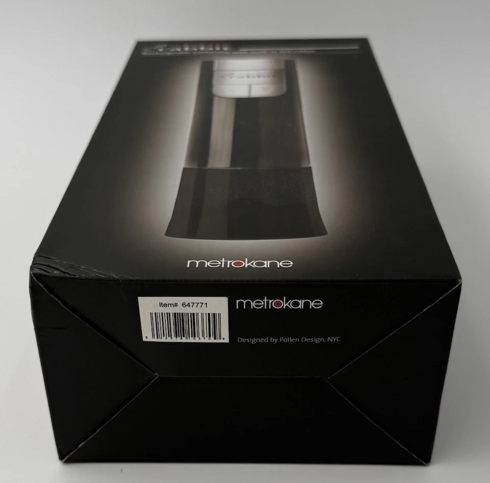 Sacacorchos eléctrico recargable Metrokane Rabbit con cargador NUEVO EN CAJA Foto 2 de 4