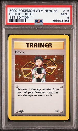 Brock (1st Edition) graded PSA 9 for sale on eBay