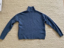 Warm wool Whistles blue jumper fit  6/8