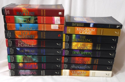 17 LEFT BEHIND Books Complete Set 1-16 PB Lot Original Series LaHaye / Jenkins