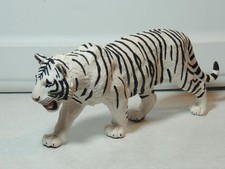 Safari Ltd RARE WHITE TIGER Figure Toy Figurine Large Over 10" Realistic Large