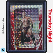 2026 TOPPS CHROME WWE #141 MYLES BORNE RED GEOMETRIC REFRACTOR 5/5