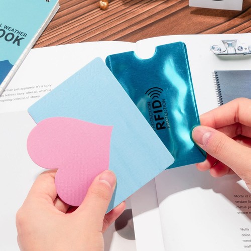 25 Pack RFID Blocking Sleeves for Credit Card ID Card Holders Identity Protec... - Picture 6 of 7