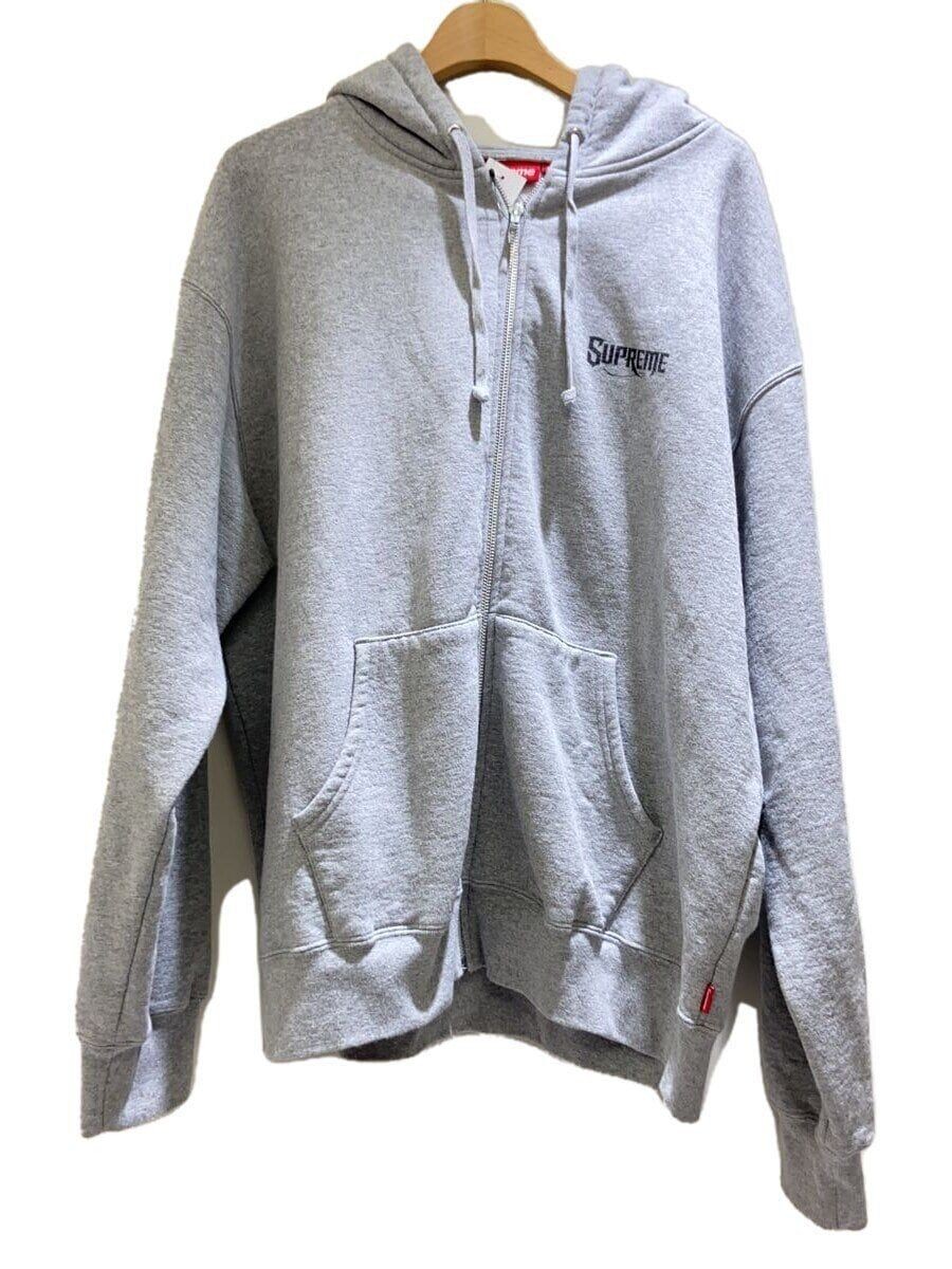 Supreme Zip Hoodie 24aw Mister Cartoon XL Cotton Gray Used