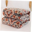 Sherpa Fleece Nursery Throw Blanket 50' x 60' for Couch, 50x60 inch B-floral