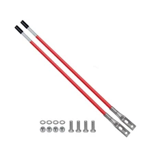 Snow Plow Blade Markers/Guides Kit 27" 304L Stainless Steel Base Hardwares Fi...