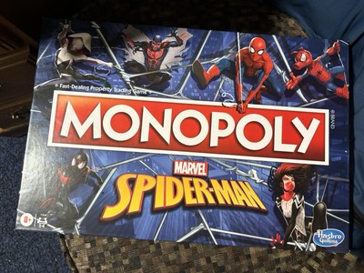 Monopoly Marvel Spider-Man Edition Board Game Hasbro 2021 Brand New! In Box!