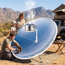 Solar Cooker Stove Outdoor Portable Concentrating Solar Oven Stove Picnic BBQ