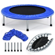 Mini Folding Trampoline Foldable Fitness Rebounder Children Portable Exercise