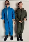 Vtg 1970s Hasbro GI JOE Adventure Team FUZZY HEAD Doll LOT