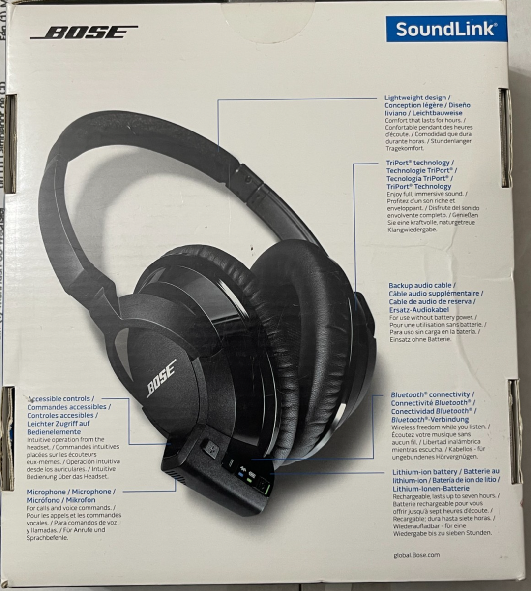 Bose SoundLink AE2W Around-Ear Wired/Wireless Bluetooth Headphones