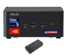 ASUS NUC 14 Pro Tall Mini Intel Ultra 5-135H, 64GB DDR5, 4TB PCIe SSD, Intel Arc