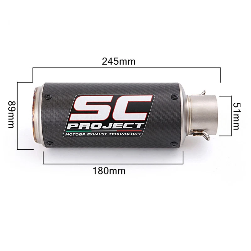 Silenciador silenciador tubo escape izquierdo derecho Kawasaki Ninja 1000 Z1000 2010-2025 Foto 4 de 4