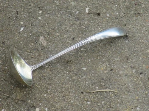 Rose Marie by Gorham Sterling Silver Sauce Ladle Gold Washed 5 1/2"- NO Monogram