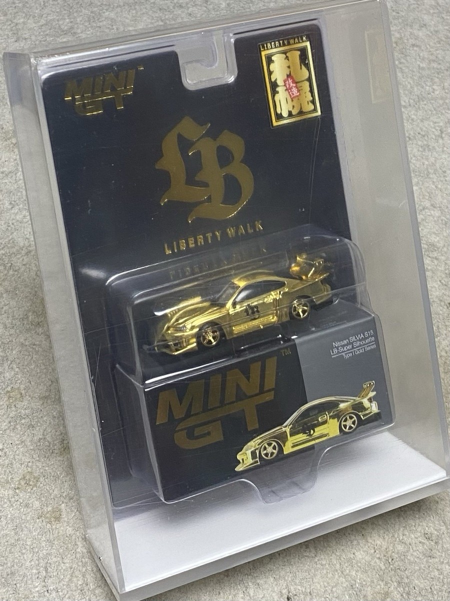 MiniGT LBWK Nissan S15 Silvia Gold Series Sapporo Store