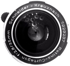 Schneider Curtagon 35mm F/2.8 Wide Lens for Kodak Retina IIIS or Reflex S Camera