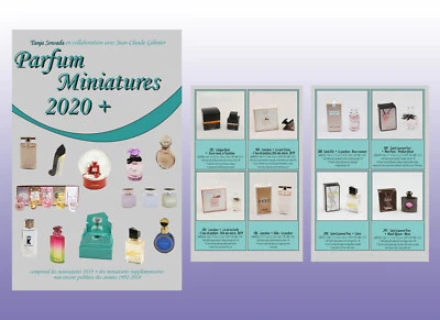 Parfumminiatures / Parfum Miniatures 2020 livre pour la collection miniatures - Photo 1/4
