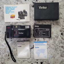 Vivitar PS:35 DX 35mm Vintage Camera Used with Original Manuals and Lens Kit