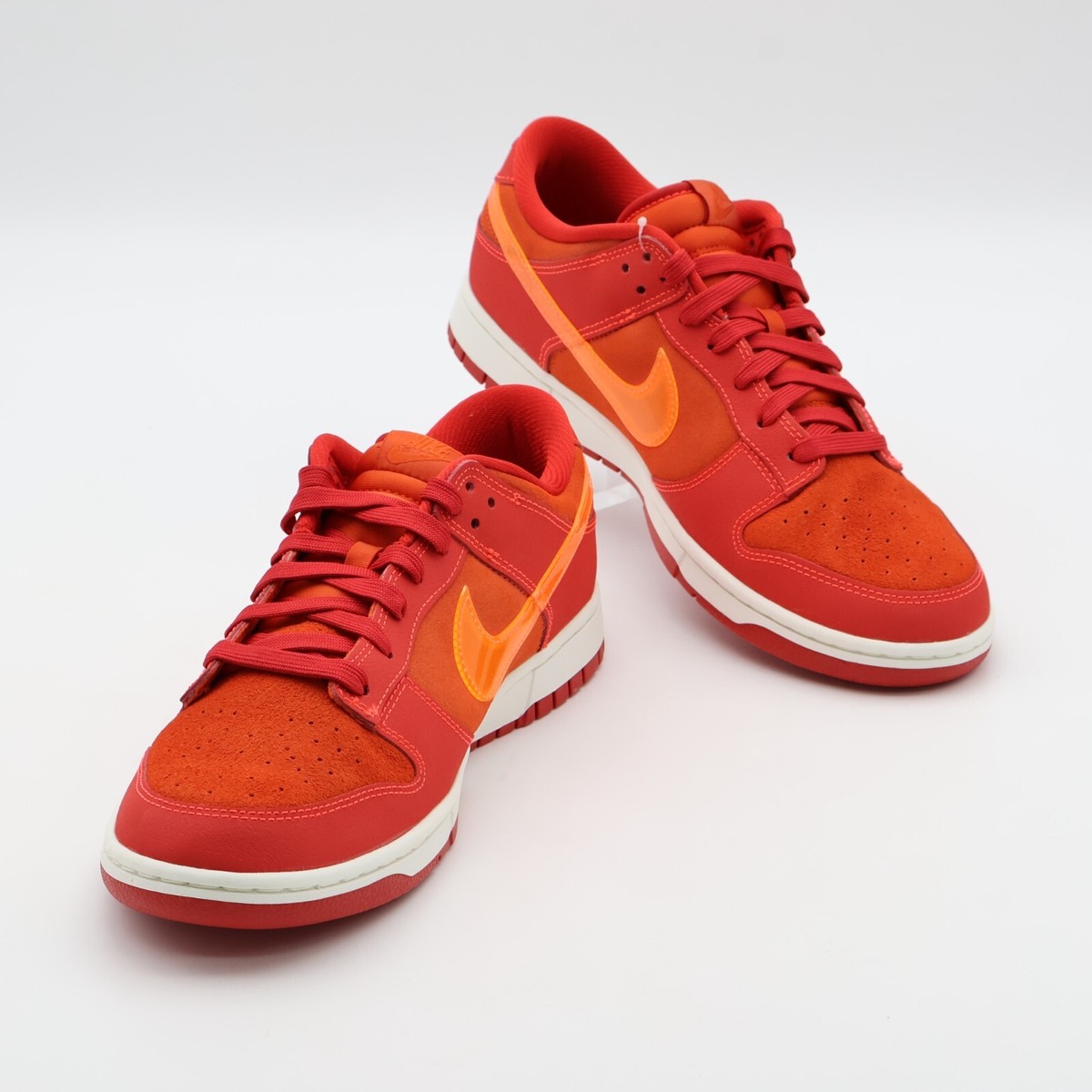 FD0724-657 Nike Dunk Low ATL University Red Bright Crimson Orange