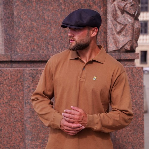 Sterkowski SHELBY 100% Leinen Ballonmütze |  Vintage Mütze Elegant Newsboy - Bild 12 von 36