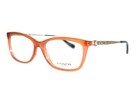 Coach Brown Metal Eyeglass Frames