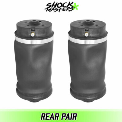 Rear Pair Air Bag Suspension Springs for 2017-2019 Mercedes GLS550 Rep1663200325