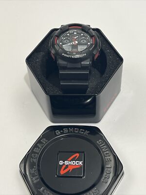 Men ANALOG-DIGITAL Watch CASIO G-Shock 5081 GA-100 Alarm - Chrono New Battery!