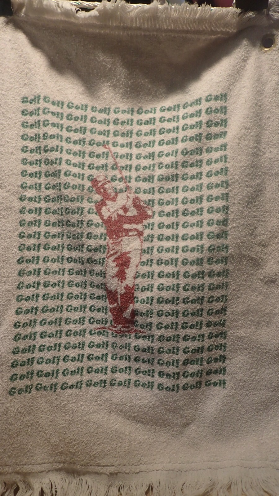 Golf Swing Player Towel for On-Course Performance