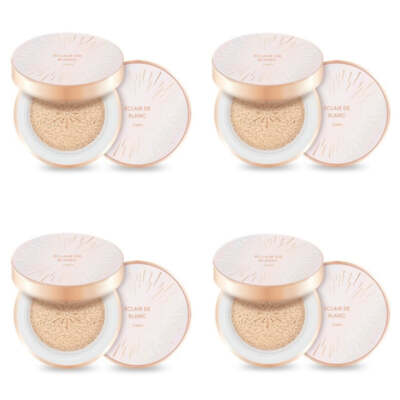 Estheroce Éclair de Blanc Cushion No.23 Natural Blanc 14g+14g X 4Pcs - FREE SHIP