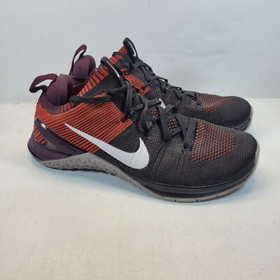 Nike Metcon Flyknit DSX Black/Red 924423-002 Men Size