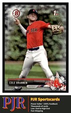 2017 Bowman Draft #BD-193 Cole Brannen Boston Red Sox  Paper