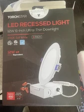 TORCHSTAR 6 Inch Slim Recessed Lighting With Junction Box