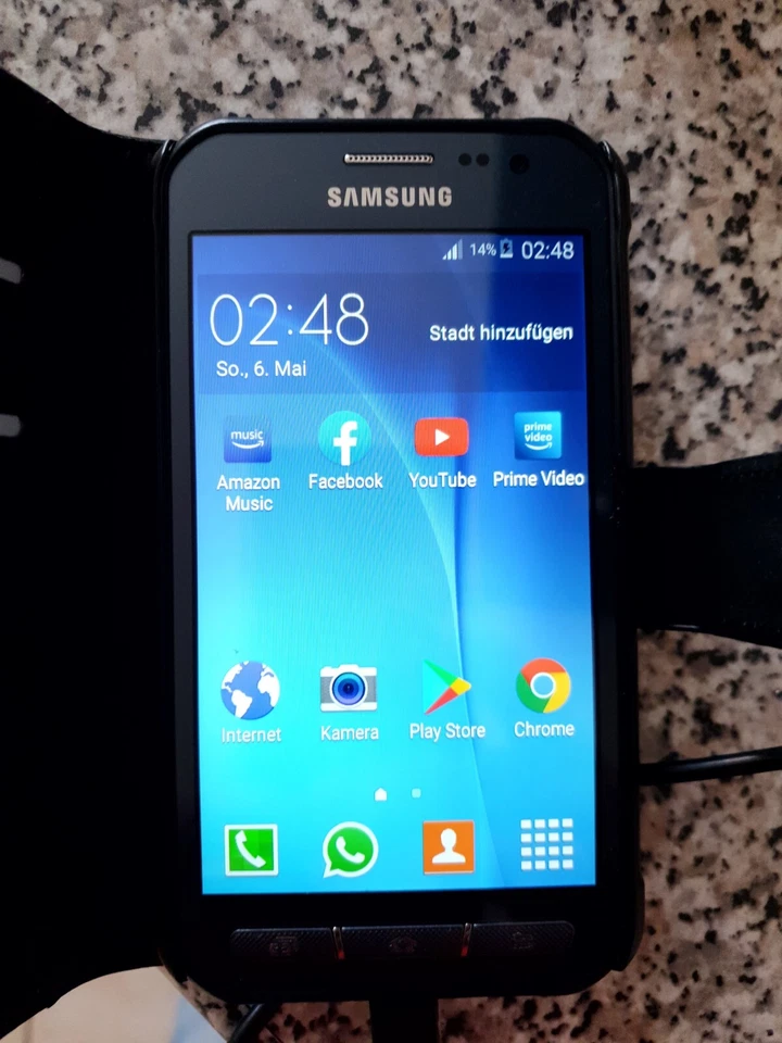 Samsung Galaxy Xcover 3 G388F 8GB Darksilver Smartphone incl. OVP - Bild 4 von 4