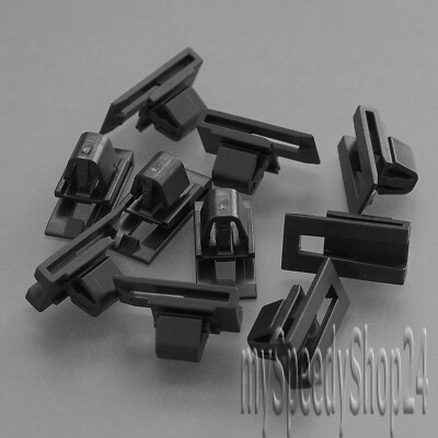 10 x Ziergitterclips Frontclips obere Kühlergrillleiste für MINI R55 R56 R57 R59
