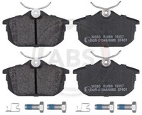 A.B.S. 36950 Bremsbelagsatz, Scheibenbremse Hinten FüR Mitsubishi Proton Smart
