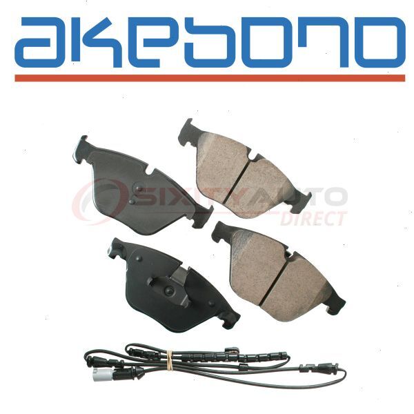 Akebono EURO Front Disc Brake Pad Set for 2011-2016 BMW 535i - Braking ...
