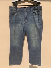 Sonoma Life & Style Men's Bootcut Dark Wash Jeans Size 38x32 Denim